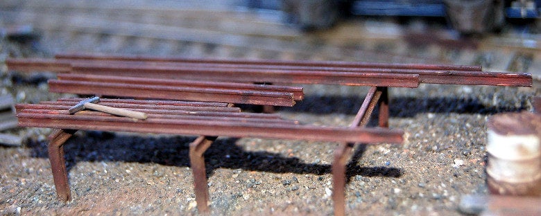 Uneek 500 HO Scale Rail Storage Rack | ScaleModelCo Hobby Centre