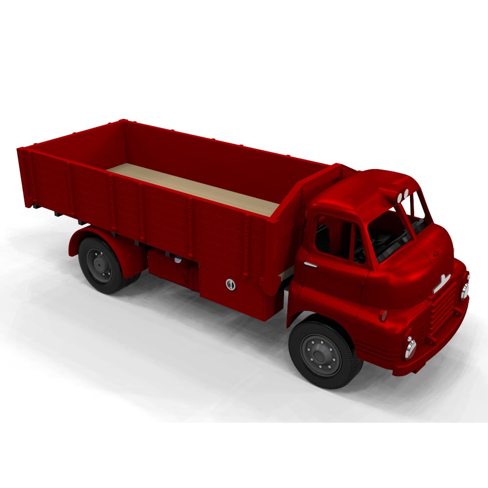 Modelokits 1 43 5 bedford s truck scale model kit scalemodelco